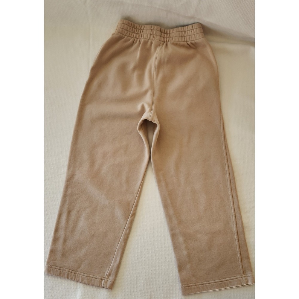 Nike Sweatpants Big Kids Girls Medium Baige  Wide Leg NSW Essentials 1 Packets - Picture 6 of 6